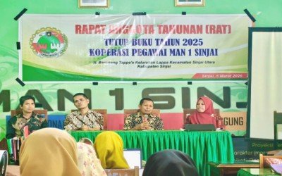 Perkuat Kinerja dan Silaturahmi, Koperasi Pegawai MAN 1 Sinjai Gelar RAT Tahun Buku 2025