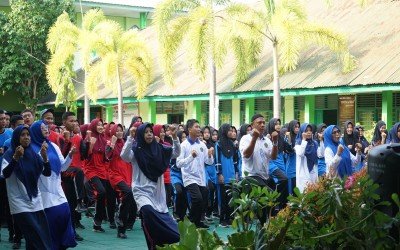 MAN 1 Sinjai Gelar Senam Pagi Bersama, Wujudkan Madrasah Sehat