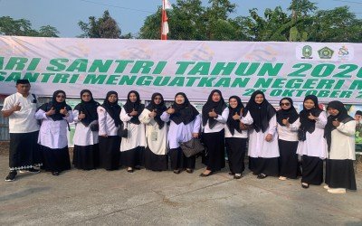 Peringati Hari Santri Nasional, Kamad: Ajak Santri Maju Bersama dan Junjung Tinggi Akhlakul Karimah